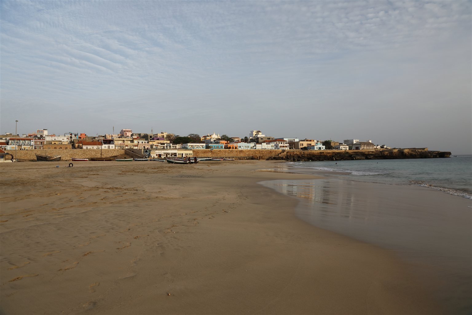 Porto Inglês sull'isola di Maio