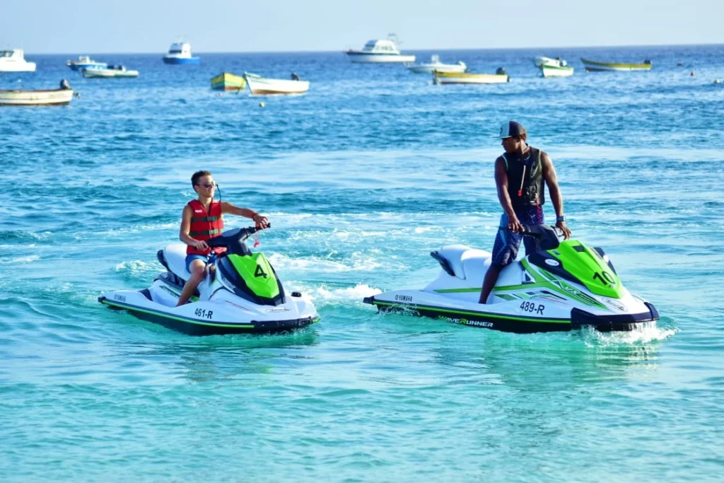 aventura inolvidable de jet ski en isla de sal